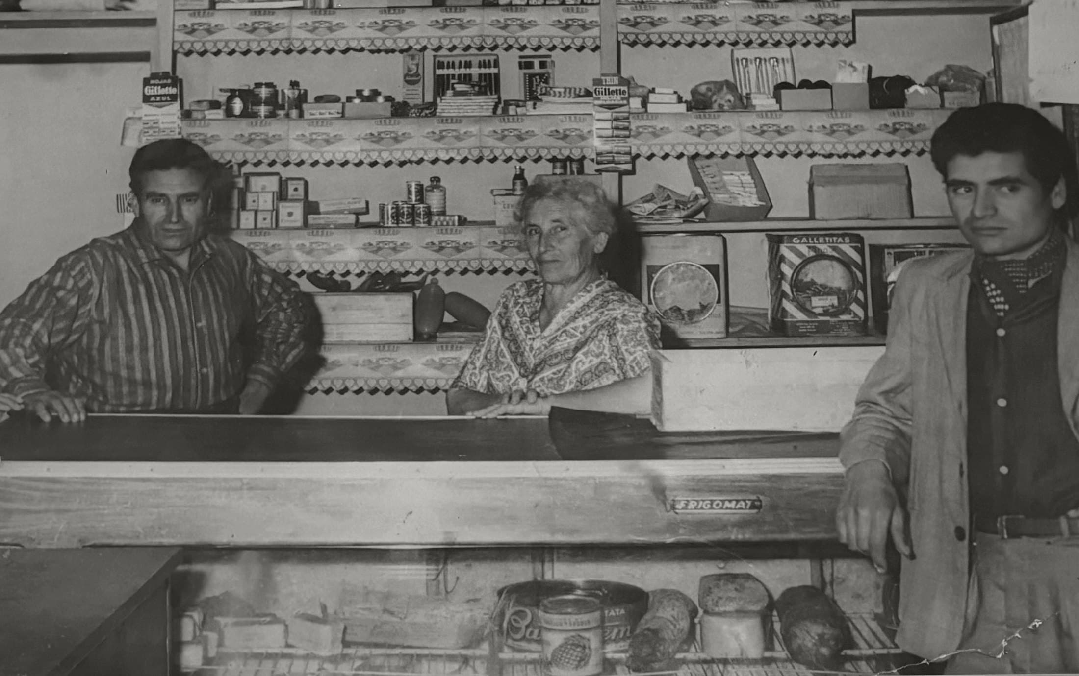 Cesario family grocery store archive photo