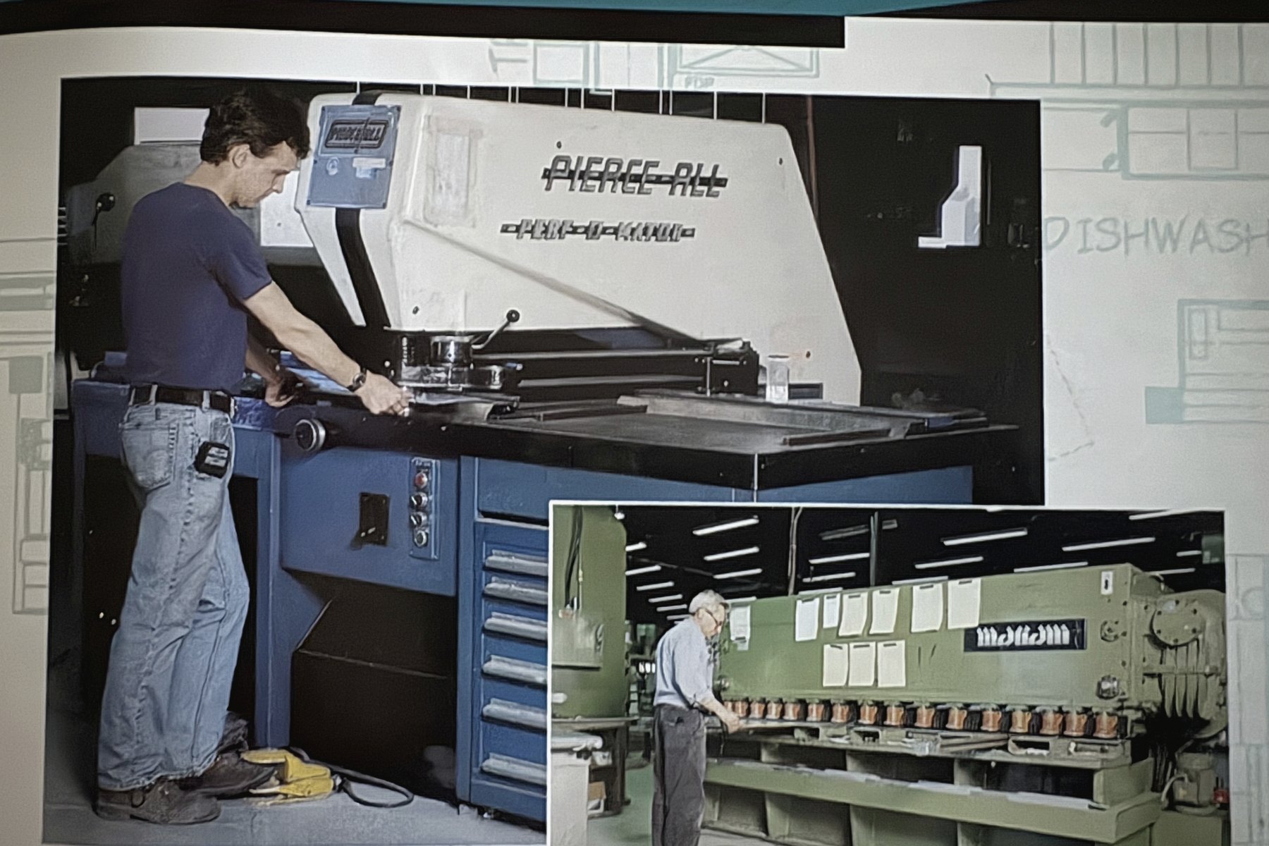 Archival machine and equipment work from The Cesario Group