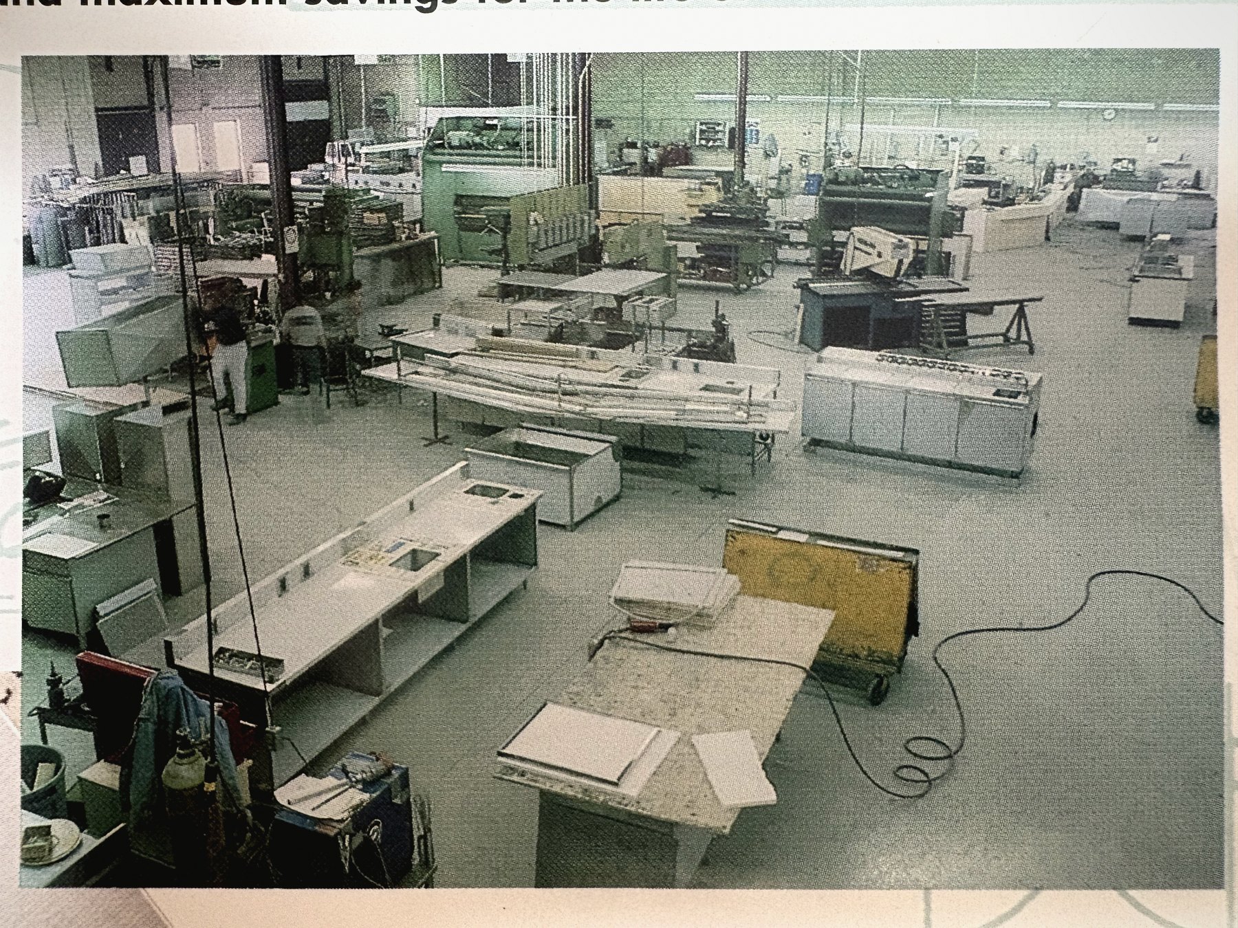 The Cesario Group fabrication shop behind one-team restaurant buildouts