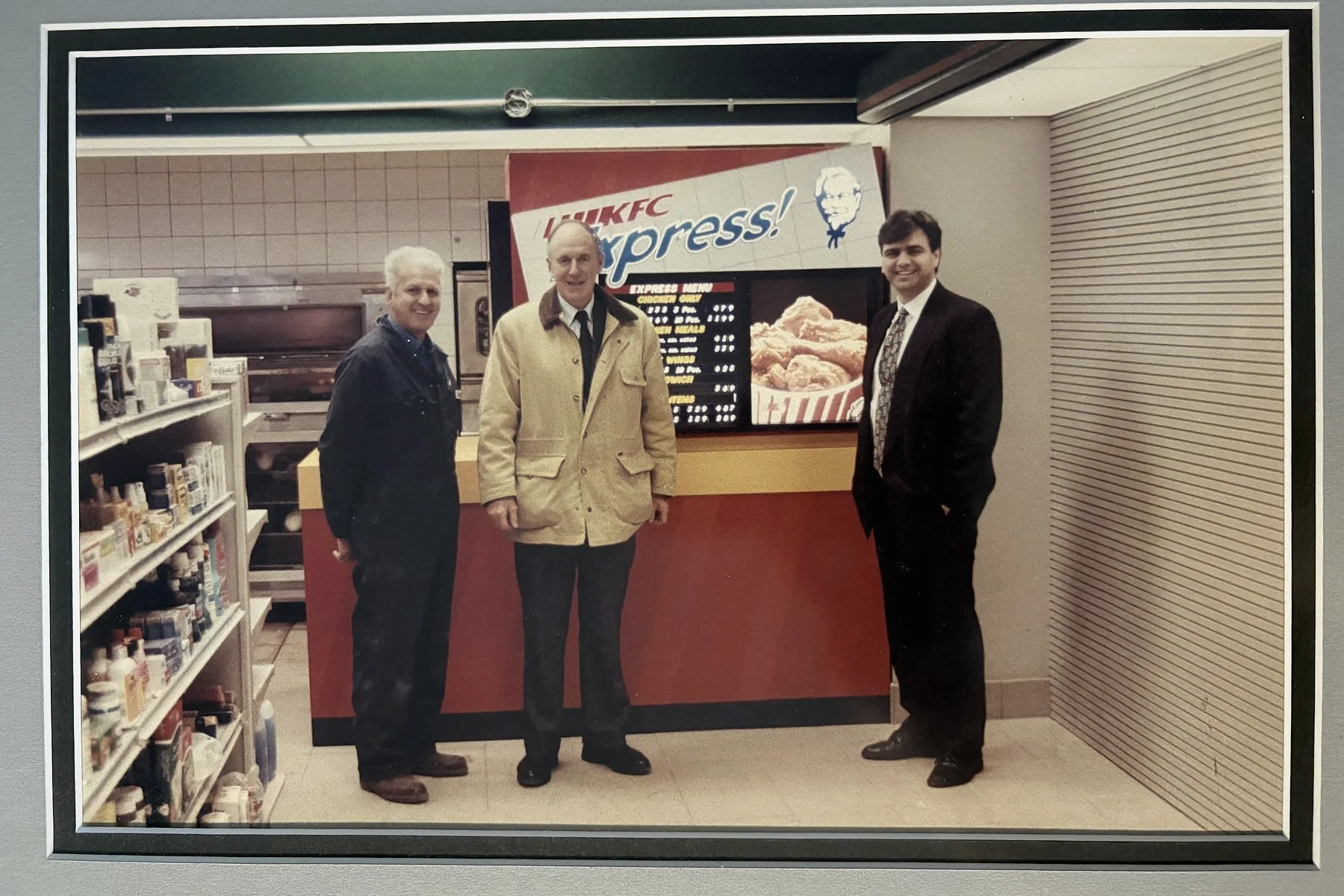 KFC chain restaurant equipment and fabrication work from the family operating history
