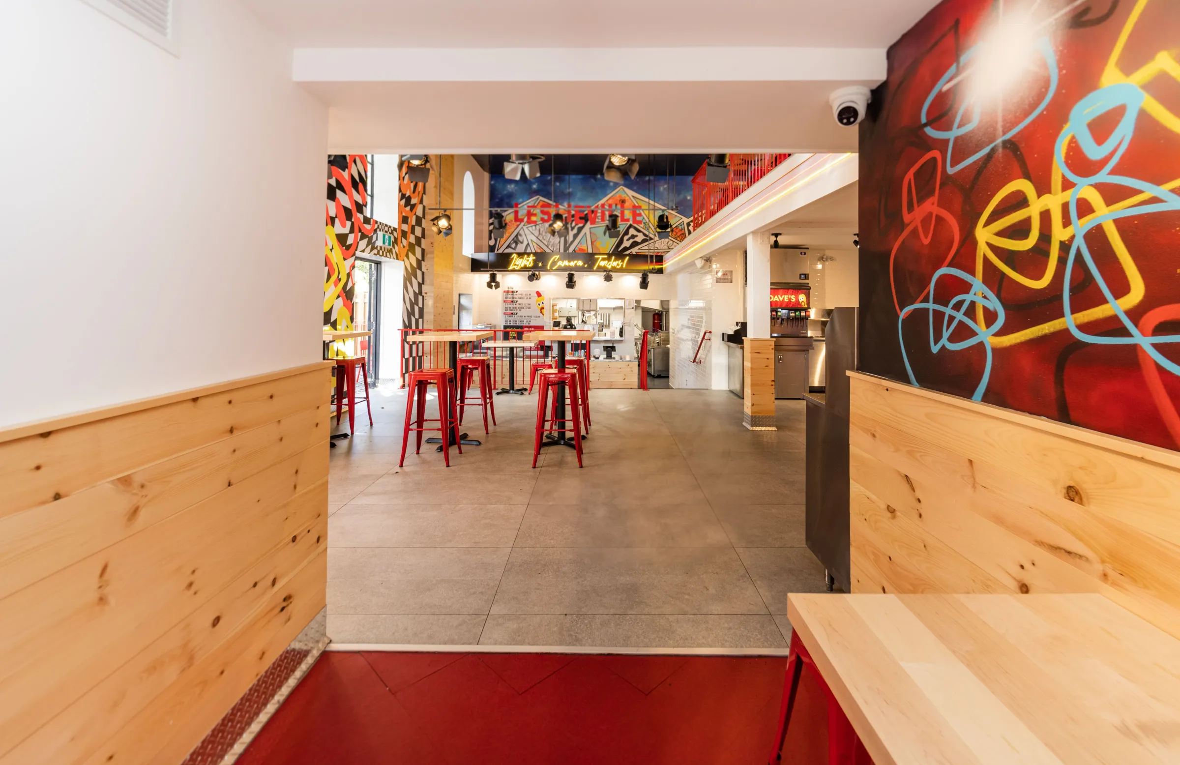Dave's Hot Chicken Leslieville dining room