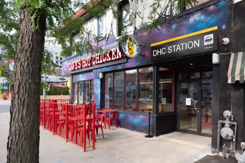 Dave's Hot Chicken storefront on Yonge Street