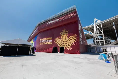 FIFA 2026 branded mobile foodservice container