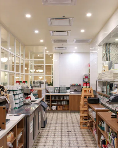 Pür & Simple San Antonio kitchen preparation area with stainless work surfaces